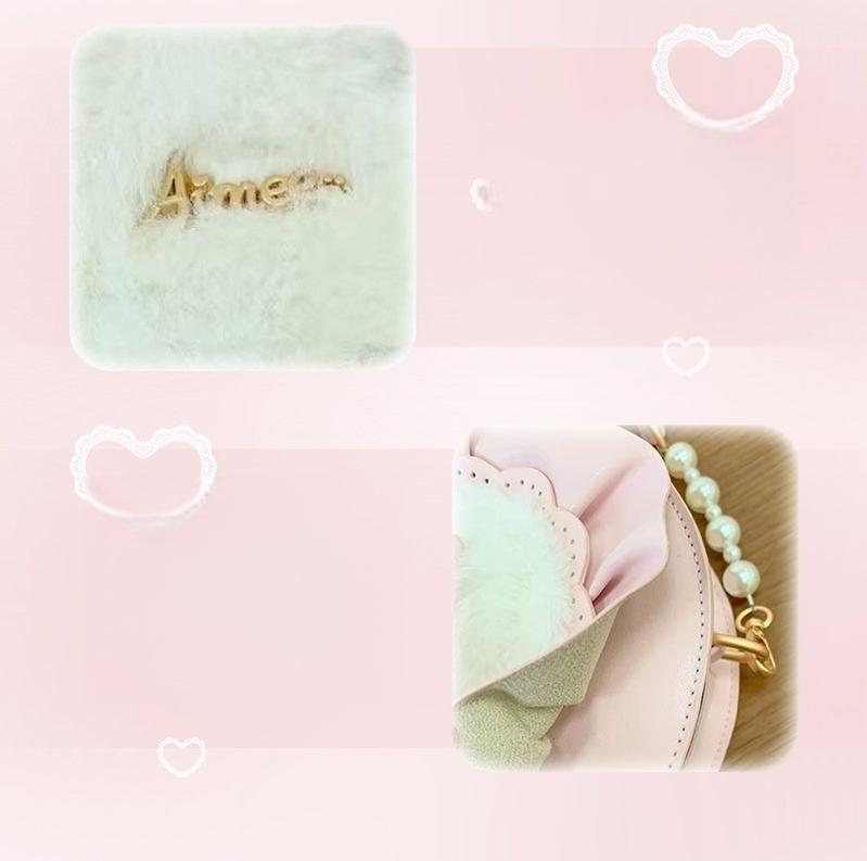 Small Gift Box - Sweet Lolita Heart Handbag, Bow Accent - image 8