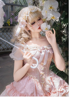 Fleeting Dreams - Ballet Sweet Lolita Mini JSK and Choker and Accessories - image 8