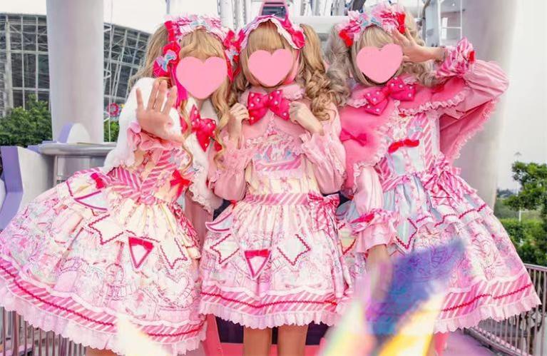 Rabbit-Ear Winter Lolita Cape with Bows - image 28