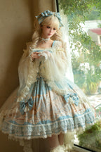 Unicorn Blue Classic Lolita JSK Dress Set - image 4