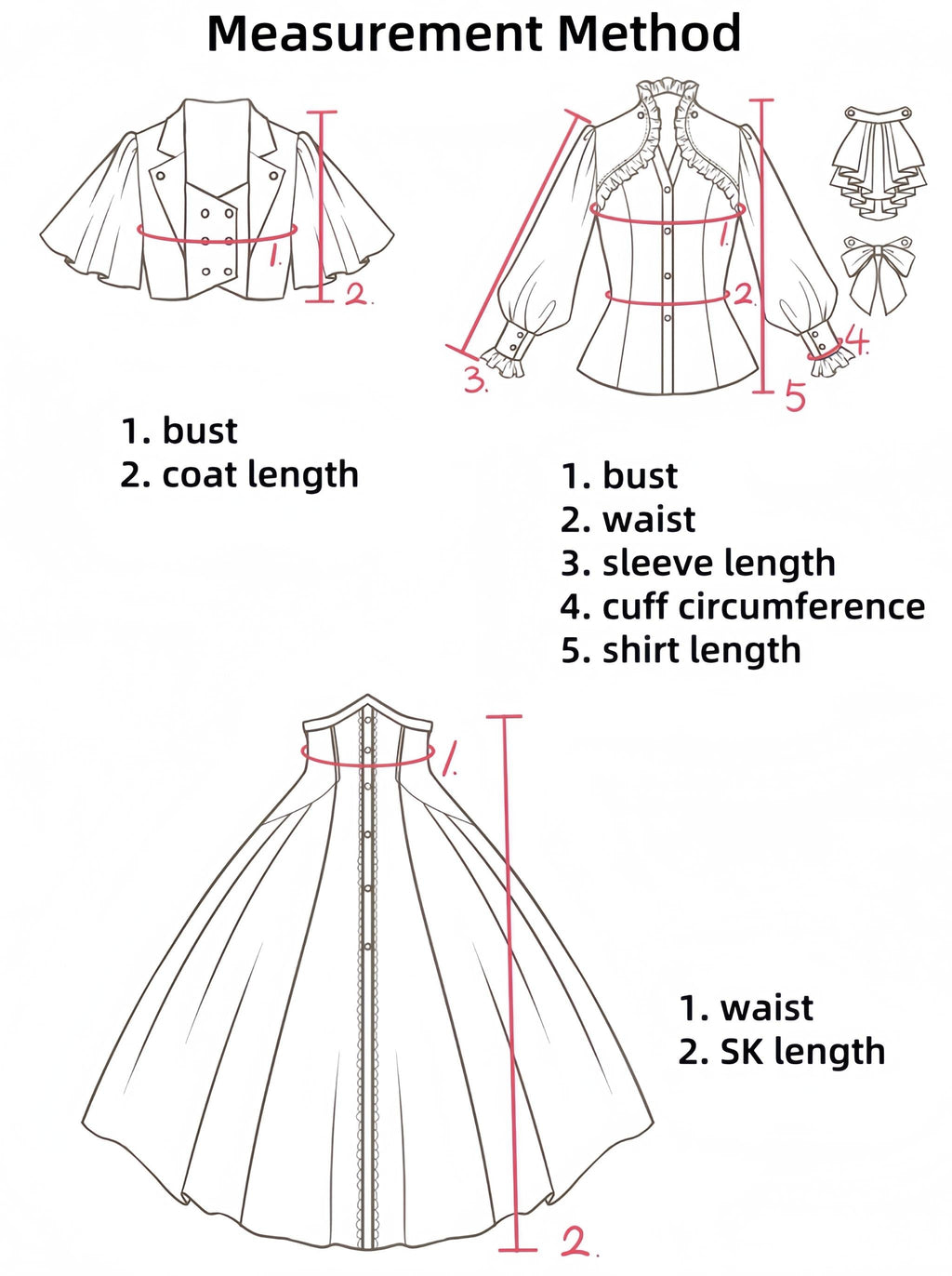 Forest Stationery - Classic Lolita SK Suit with Shirt and Coat - image 57