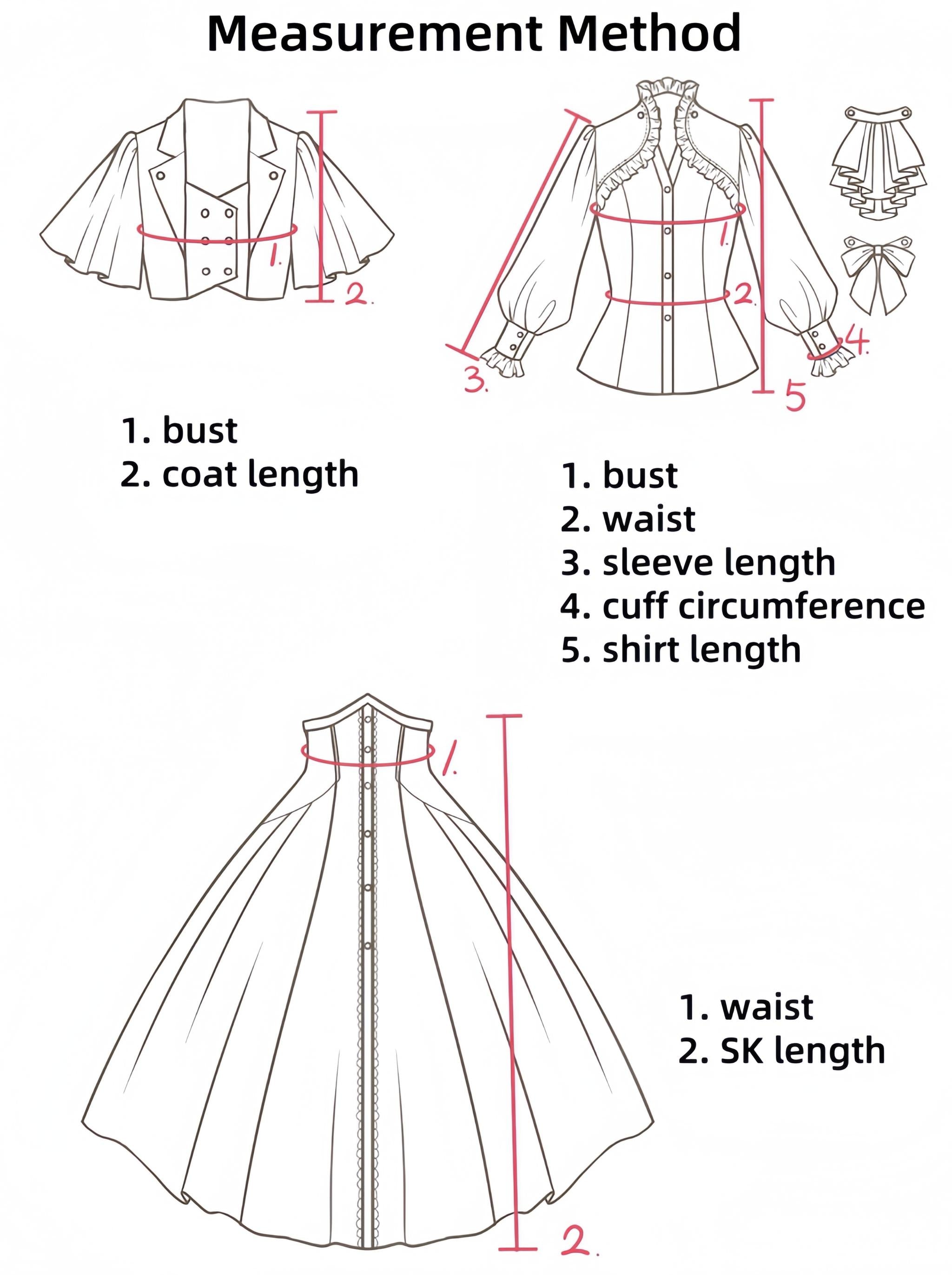 Forest Stationery - Classic Lolita SK Suit with Shirt and Coat - image 57