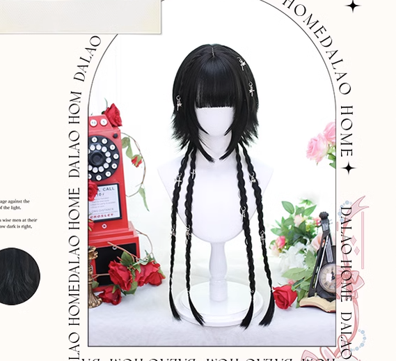 Moon Night - Lolita Highlights Bang Short Wigs - image 14