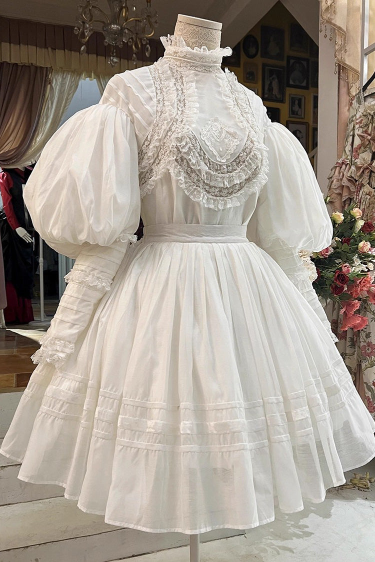 Sweet Ruffle Lolita Skirt in 2 Colors and 2 Lengths - image 1