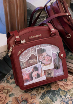Kawaii Lolita Checkered Itabag Multicolors - image 15