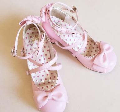 Sweet Lolita High Heel Handmade Shoes - image 17