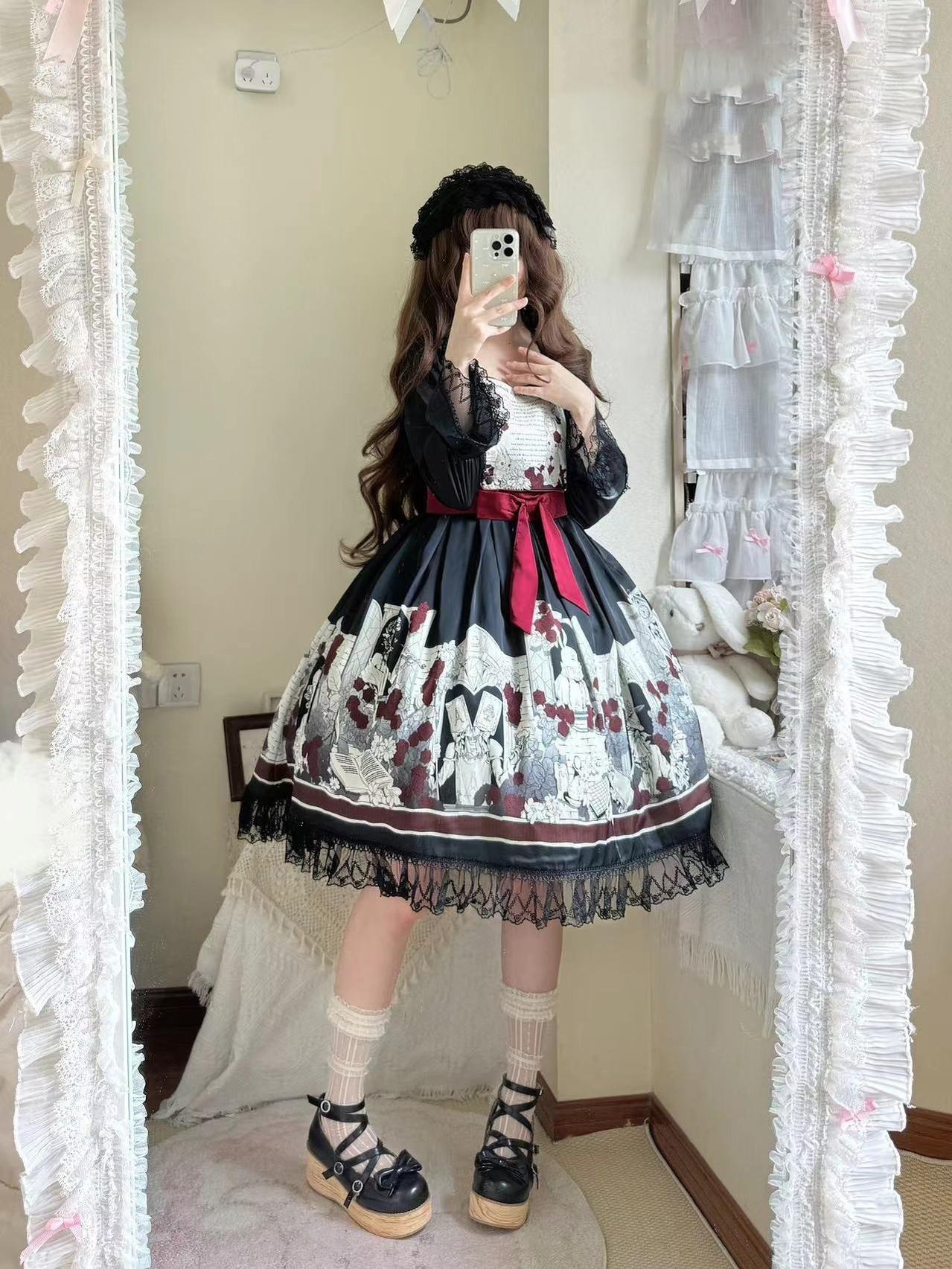 Alice - Kawaii Lolita Dress OP Dress Sleepwear - image 16