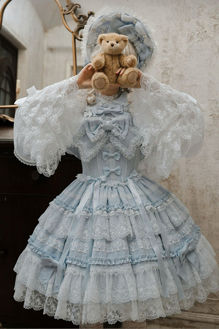 Reinas Sweet Lolita JSK Dress in Blue - image 3