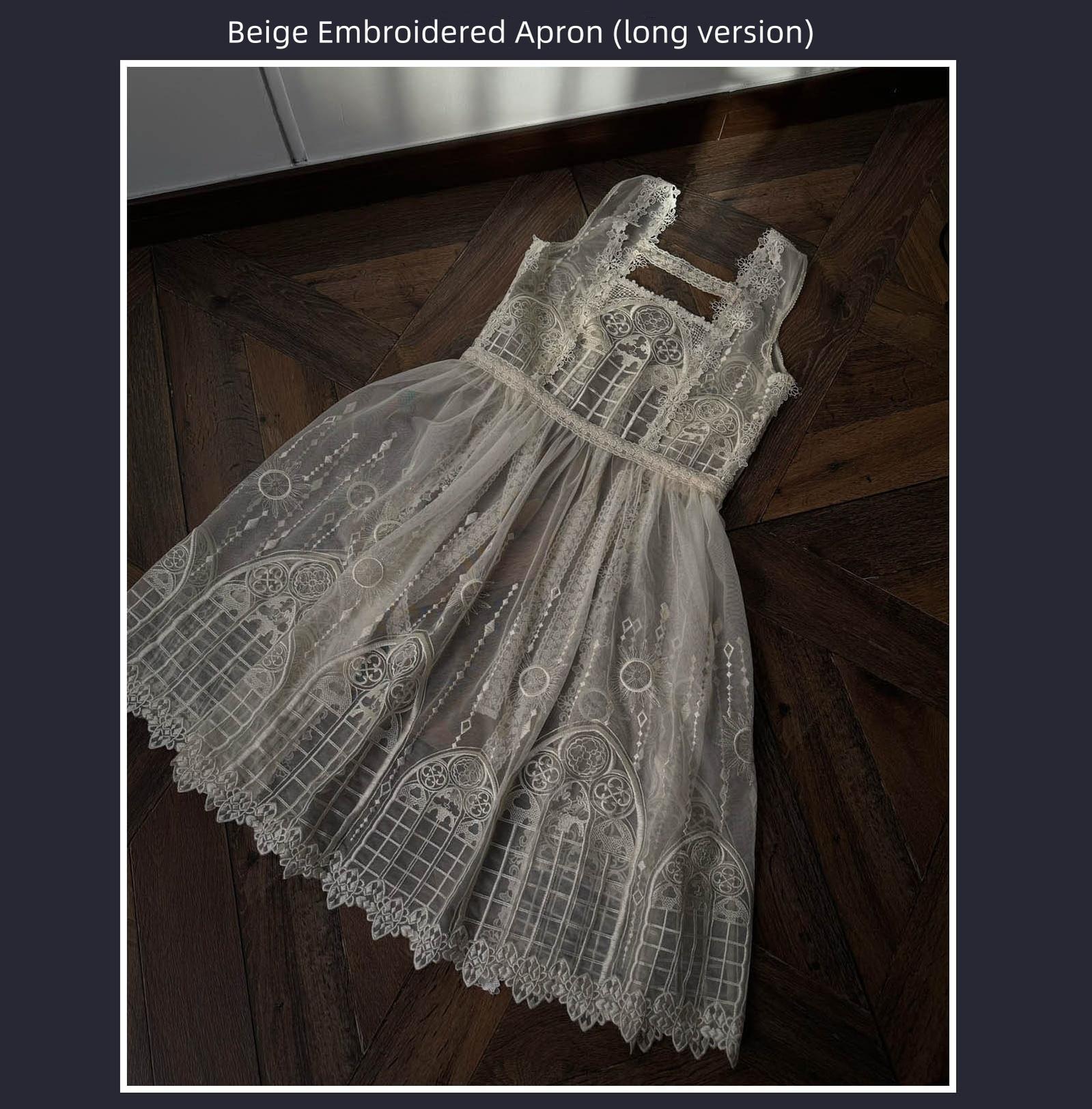 Night Traveler - Classic Gothic Lolita Dress with Stained Glass Window Print - image 27