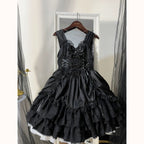 Cross Medal Gothic Lolita JSK & Bolero Set