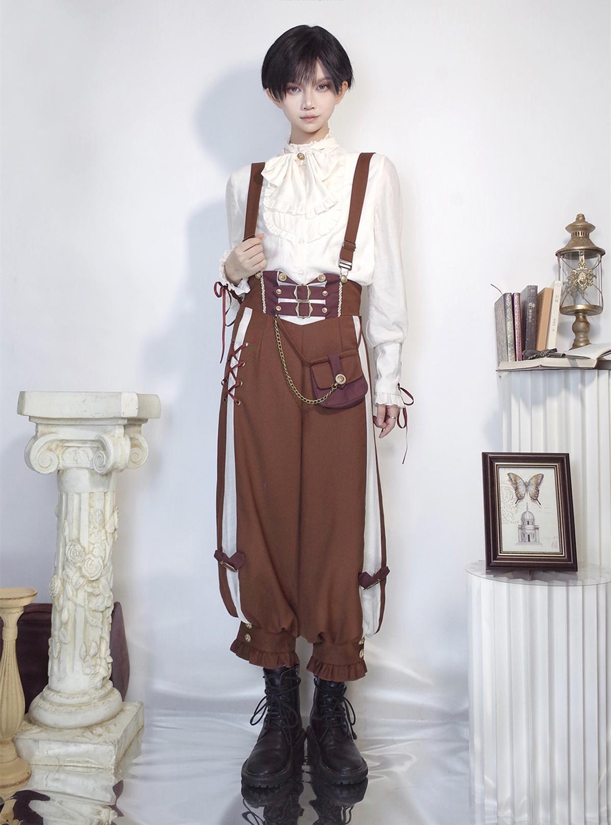 Pirate Guide - Vintage Lolita Suit Vest JSK Dress - image 7