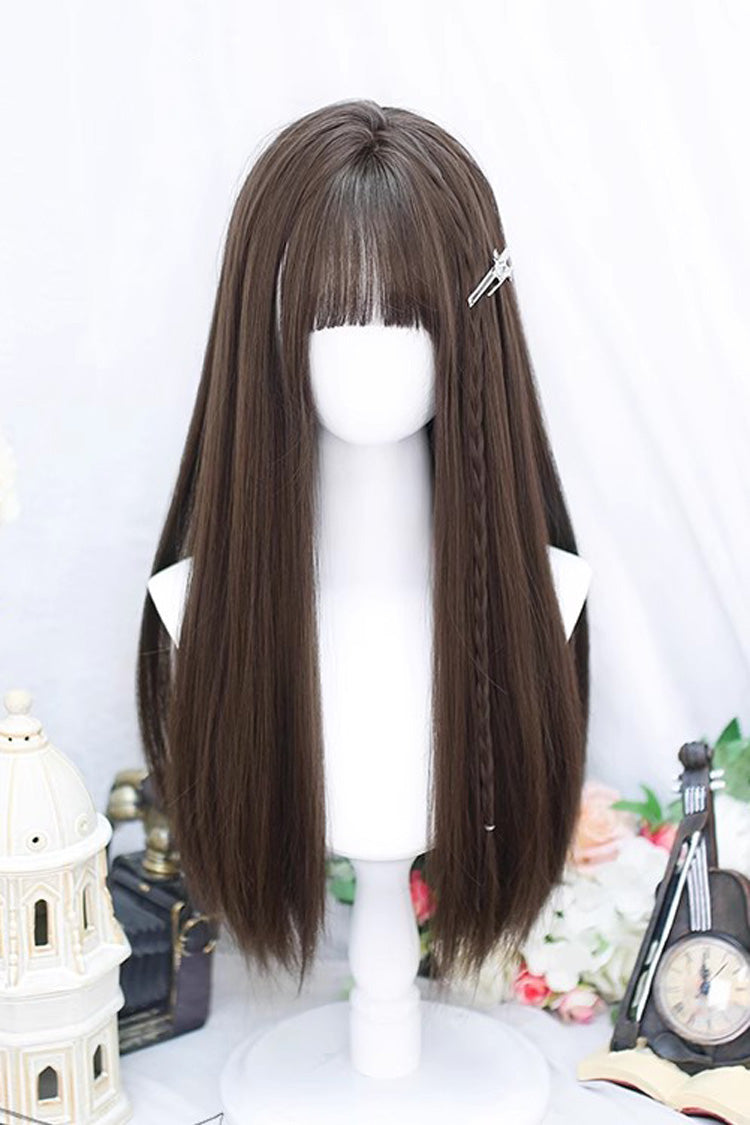 Long Straight Sweet Lolita Wig in 3 Colors - image 3