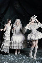 Bionic Doll - Gothic Lolita Fishtail Skirt & Corset Full Set - image 20