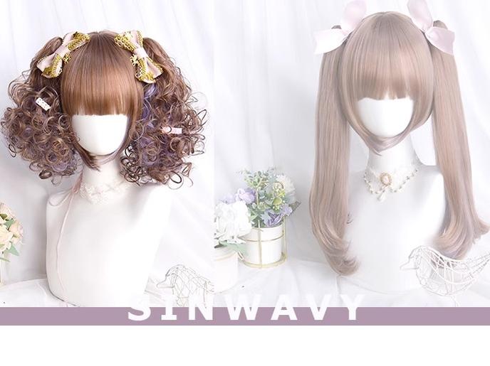 Pandora's Box - Lolita Short Wig with Cute Double Ponytails - image 41