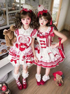 Bite The Cake - Sweet Lolita Accessories, Red & White Polka Dots - image 45