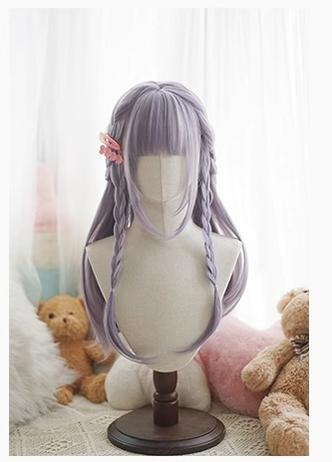 Daily Lolita Wig Matte Color Long Wigs - image 12