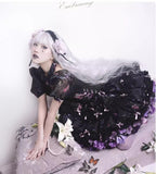 Floral Lolita Petticoat with Detachable Trim Collection - image 4