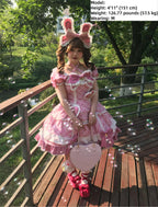 Shibuya Honey - Plus Size Sweet Lolita Plaid OP & JSK Dress - image 20