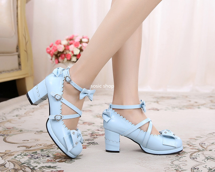 Sweet Lolita High Heel Handmade Shoes - image 28