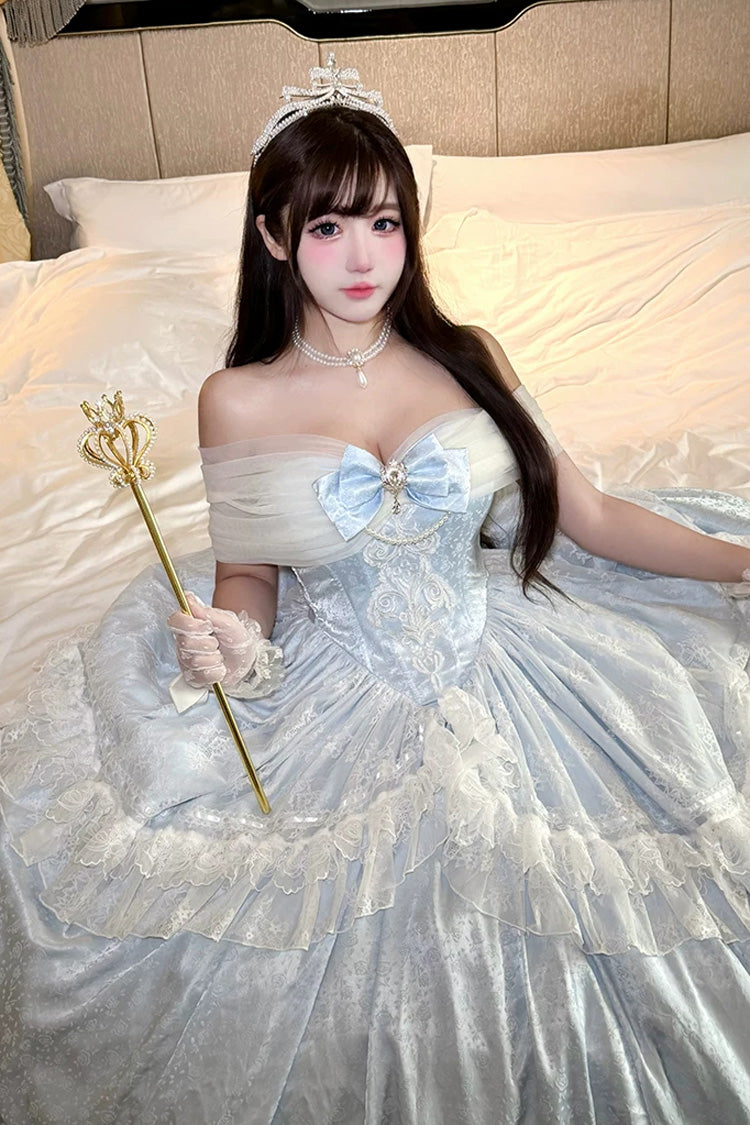 Blue Midnight Magic at Twelve Princess Lolita Dress - image 6