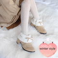 Kawaii Winter Lolita Multicolor Ankle Boots - image 11