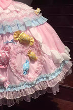 Pink Candy Party Sweet Lolita Short-Sleeve Dress - image 7
