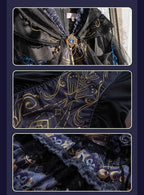 Astro Cat - Gothic Lolita OP Suit Witch Lolita Dress and Shawl - image 13