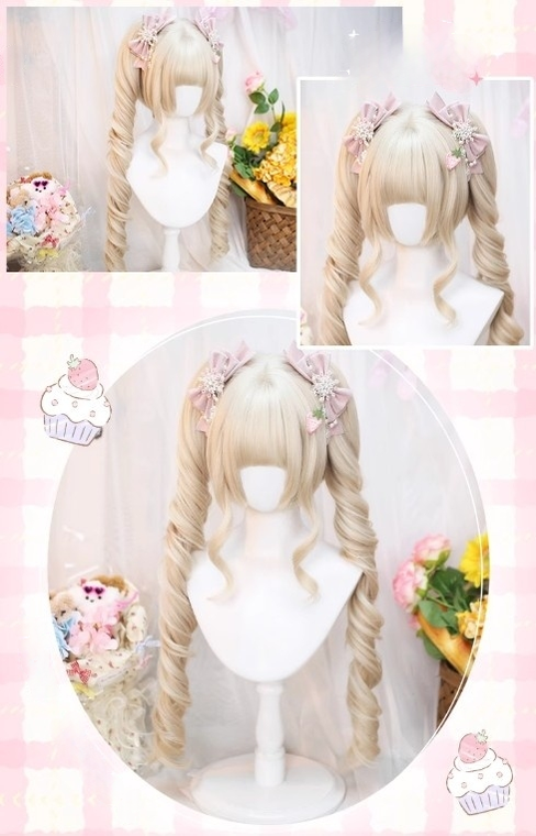 Stellar Bits - Daily Lolita Detachable Double Ponytail Wig - image 5