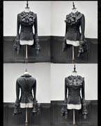 Temple Stained Glass Gothic Lolita JSK and Blouse Set - image 20