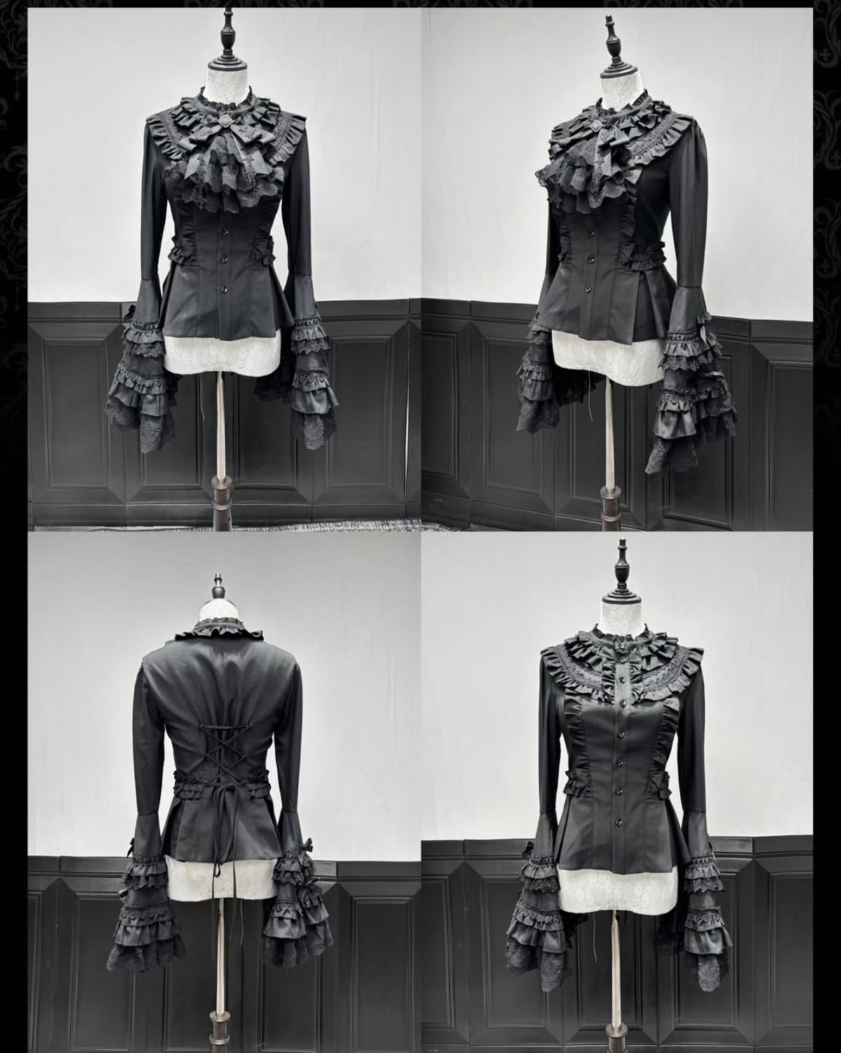 Temple Stained Glass Gothic Lolita JSK and Blouse Set - image 20