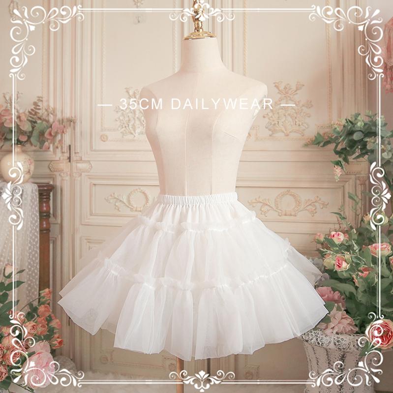 Short A Line Petticoat Collection, 13.8" (35 cm) Length, Mini to Extreme Puffy - image 2