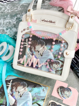 Kawaii Lolita Checkered Itabag Multicolors - image 26