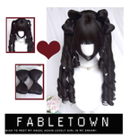 Retro Elegant Roman Curl Double Ponytail Wig - image 8