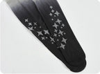 Gothic Lolita Black Gradient Printed Pantyhose - image 12