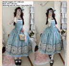 Small Porcelain Plate - Classic Lolita JSK Printed Dress and Accessories - image 9