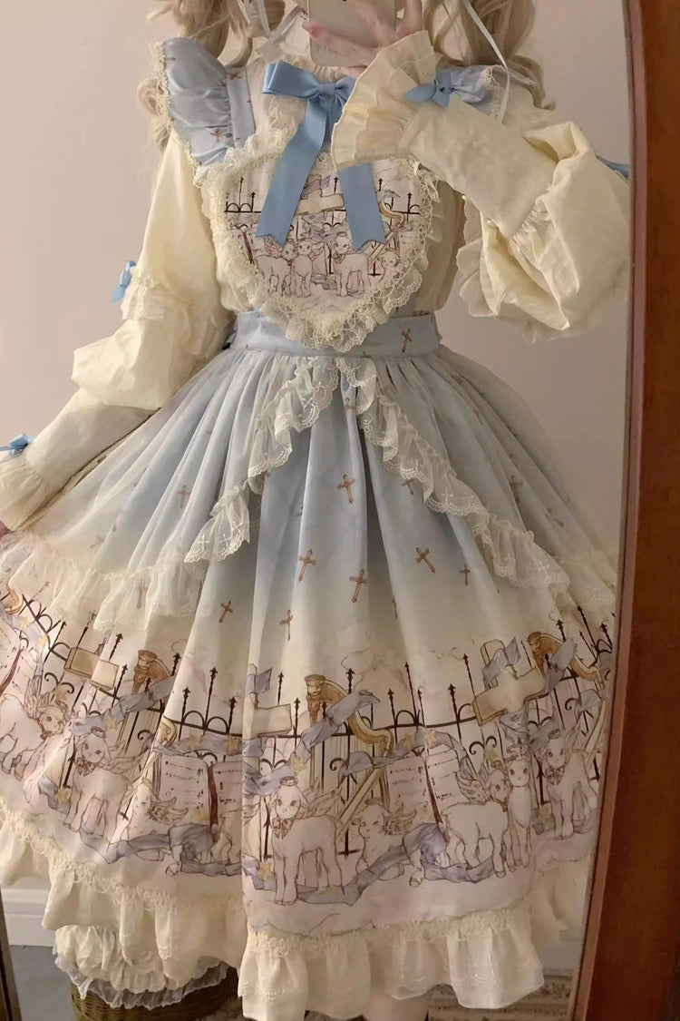 Angel Lamb - Sweet Lolita Skirt in 3 Colors - image 8