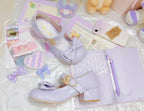 Hug Bear - Sweet Lolita Heel Shoes Bear Metal Buckle Bow Shoes - image 51