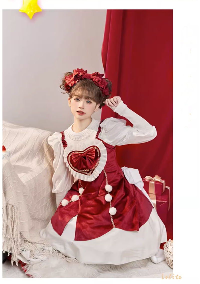 Plus Size Cute Sweet Making Wish Lolita JSK and Accessories - image 22