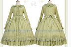 The Spring - Cotton Lolita OP Dress with Long Sleeve - image 23