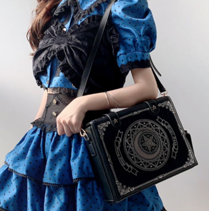 The Star-Moon Grimoire - Sweet Lolita Crossbody Bag - image 26