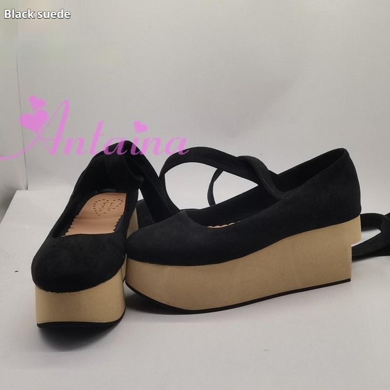 Wedding Lolita Platform Shoes Bridal Shoes Multicolor - image 10
