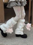 Handmade Plush Leg Warmers Sweet Kawaii Accessories - image 6