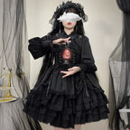 Cross Medal Gothic Lolita JSK & Bolero Set