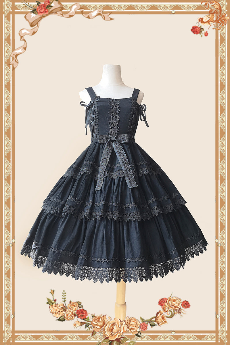 Cake Tree - Classic Lolita JSK Dress Tiered Lace Dress - image 10