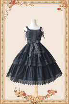 Cake Tree - Classic Lolita JSK Dress Tiered Lace Dress - image 10