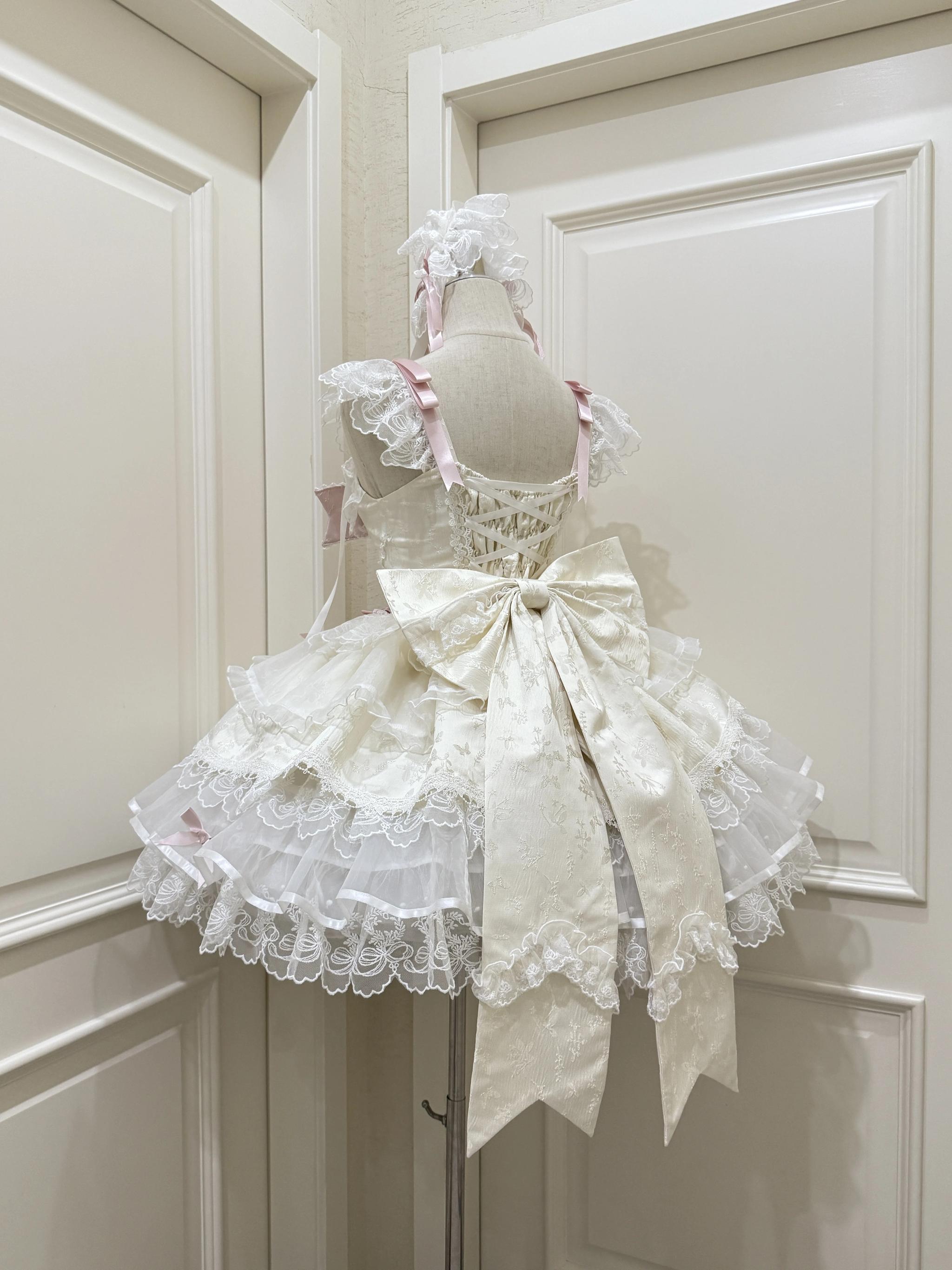 Fleeting Isle - Sweet Lolita Ballet Style JSK Dress - image 4