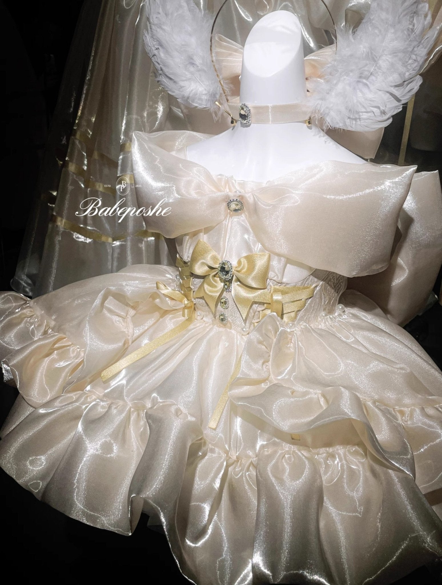 POSHEPOSE - Proxima Gold Coronation Princess Dress - POSHEPOSE image 5