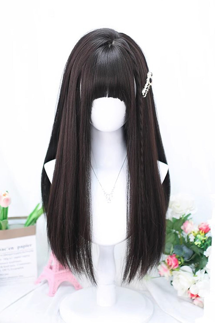 Long Straight Sweet Lolita Wig in 3 Colors - image 2