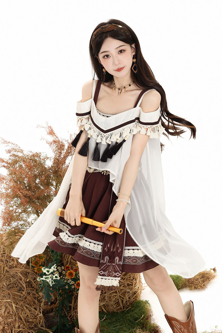Dream of the Wilderness Sweet Lolita JSK Dress Set - image 10