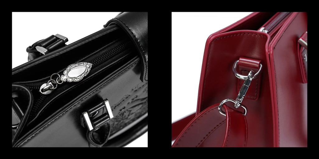 Skeleton Creature - Gothic Ita Tote Handbag - image 6